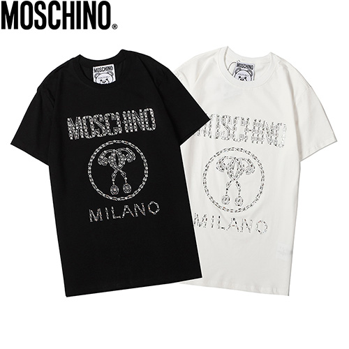 Moschino ( モスキーノ ) シンプルスタッズロゴ Tシャツ | | 日本人が運営する本当に届く!! パチモン バッタモン 偽物
